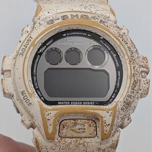 Casio G-Shock DW-6900NB 3230 White Mirror Metallic Digital Watch Parts Repair